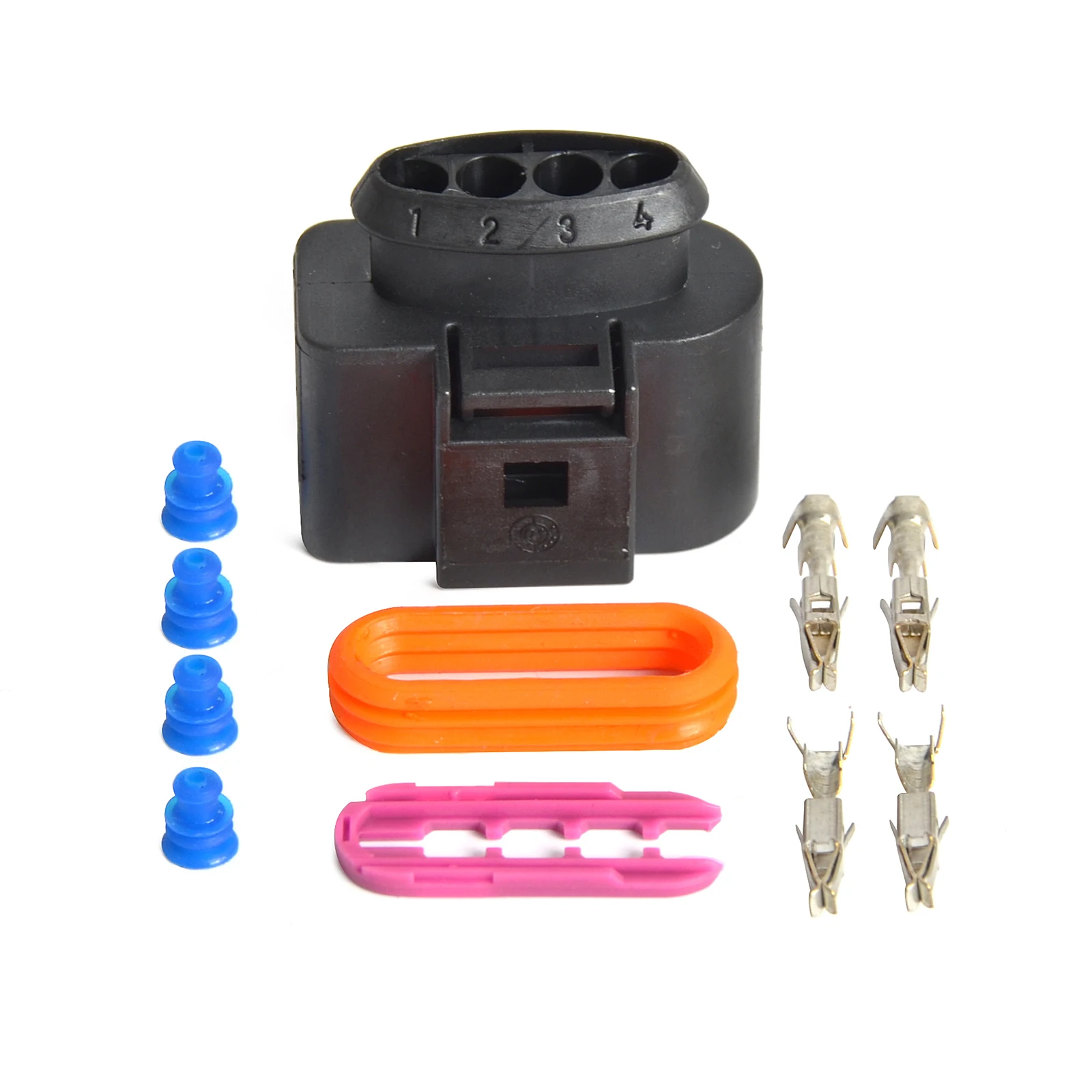 

H2CNC for car 4 Set Audi FOR Ignition Coil Connector Repair Kit FOR AUDI A4 A6 A8 2008-2016