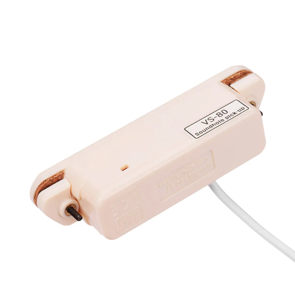 VERTECHnk VS-80 пассивная гитара Soundhole pick up Humbucker pick-up преобразователь 6,35 мм Endpin Jack для акустической фольклорной гитары