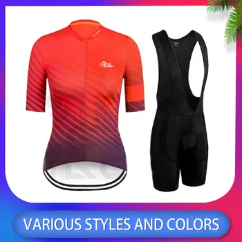 

Cycling Jersey Set 2020 New Chic Women's Summer Mountain Bike Cycling Clothing Breathable Downhill Jersey triathlon