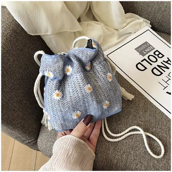 

Net red ocean wild bag female bag 2020 new small daisy shoulder messenger bag Korean version purses and handbags