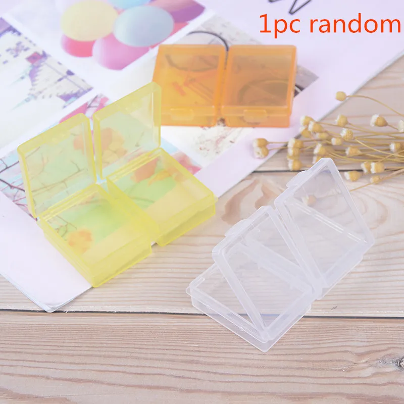 1PC Mini 2 Grids Pill Case Portable Medicine Tablet Holder Storage Organizer Box Travel Container Pill Box Splitters Random