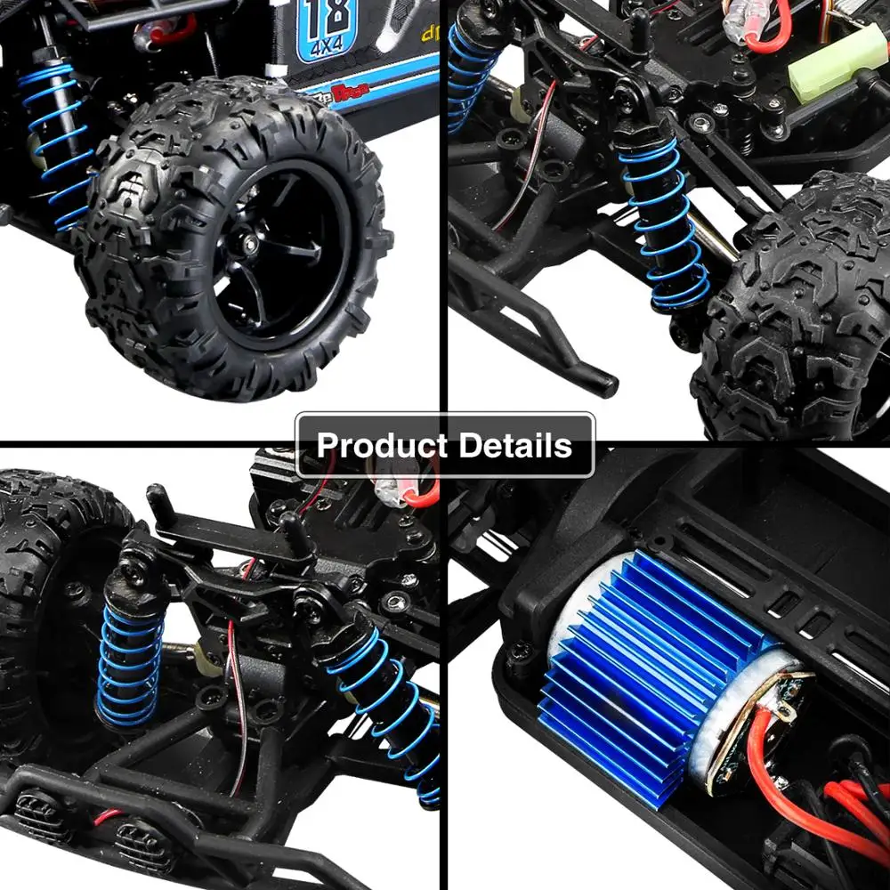 LeadingStar 1:18 RC Car Scale Remote Control Car 40+km/h High Speed Off Road Vehicle Toys RC Car for Kids and Adults LeadingStar 1:18 RC Car Scale Remote Control Car 40+km/h High Speed Off Road Vehicle Toys RC Car for Kids and Adults