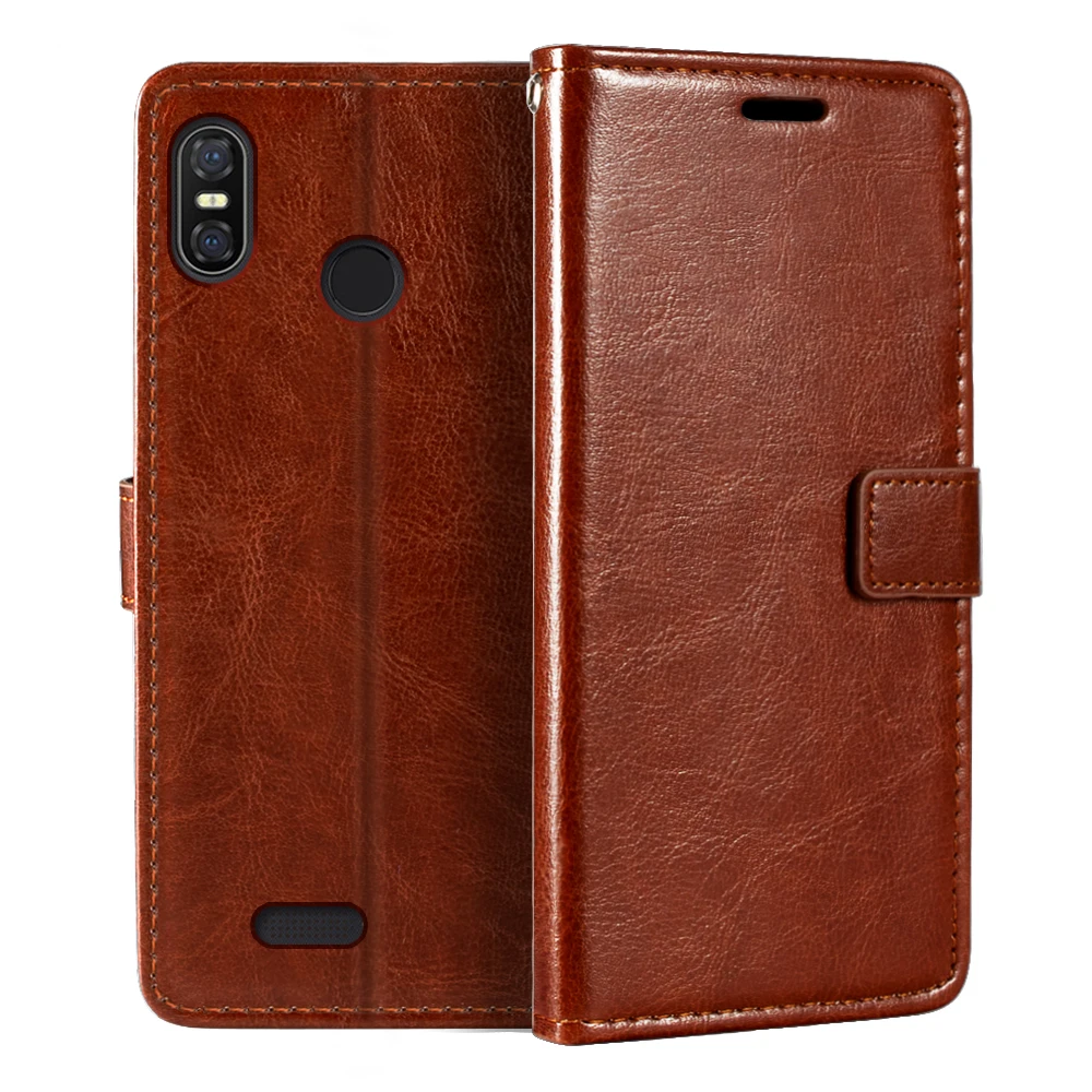 Case For Ulefone S9 Pro Wallet Premium PU Leather Magnetic Cover With Card Holder And Kickstand | Мобильные телефоны и
