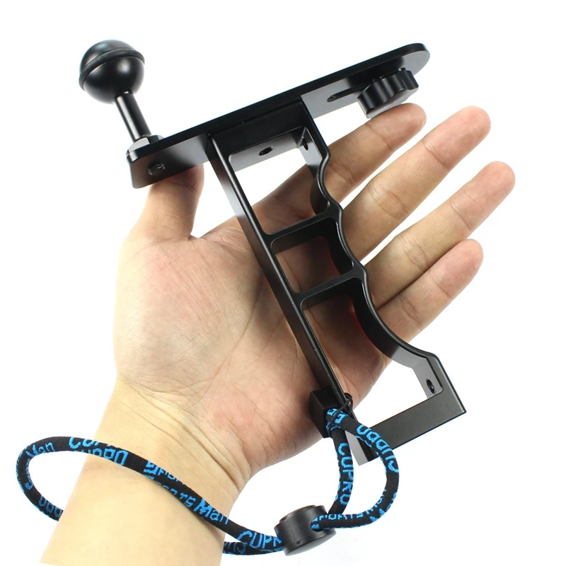 FFYY-применимо для Gopro полный спектр Dslr камеры Cnc алюминиевый сплав одной рукой Дайвинг фотографии Кронштейн ручной камеры Holde