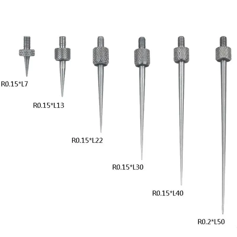 6 pièces cadran indicateur de Test numérique Point de Contact tige tige jauge de profondeur mesure bricolage tige M2.5 haute vitesse en acier ► Photo 2/6