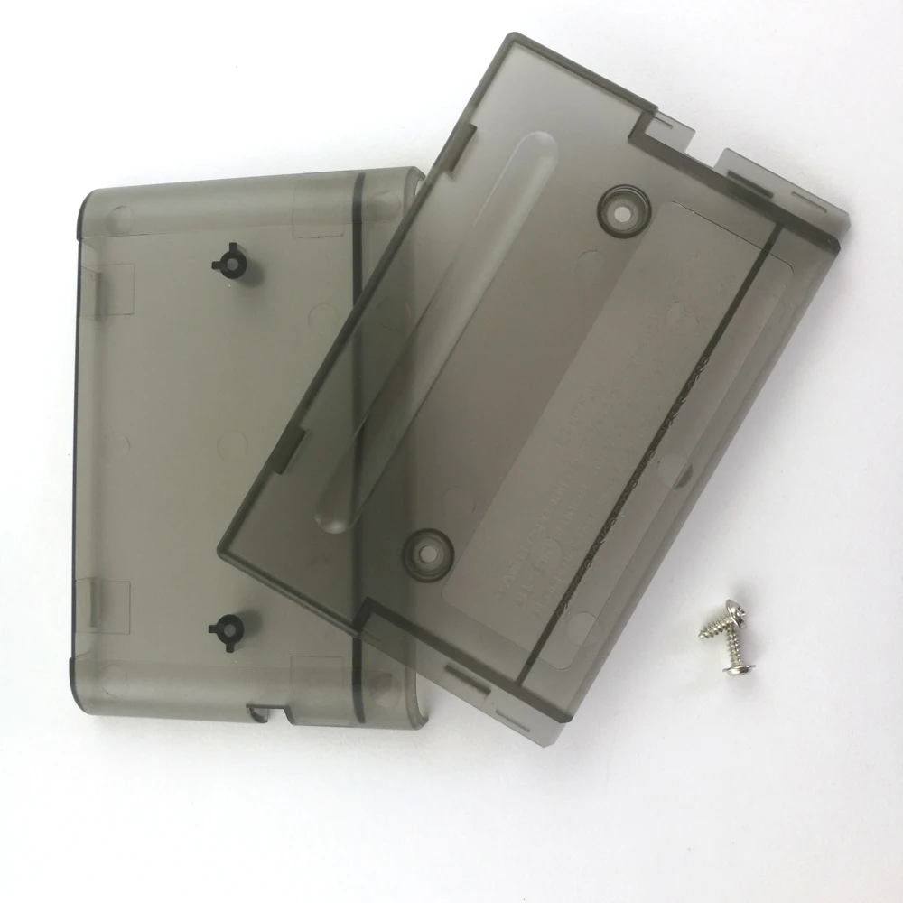 Transparent black Чехол с карточным картриджем и винтами для sega Genesis Mega Drive для MD - Цвет: Transparent black