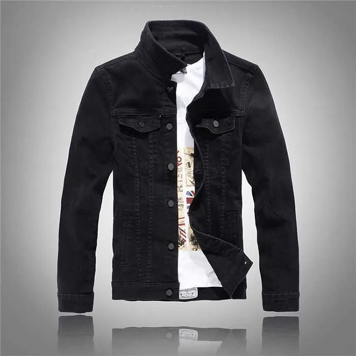 masculina, casaco de vaqueiro, jeans branco, outwear roupas masculinas, nova moda