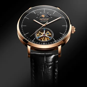 

2020 men's automatic mechanical watch Tourbillon multifunctional business men's watch