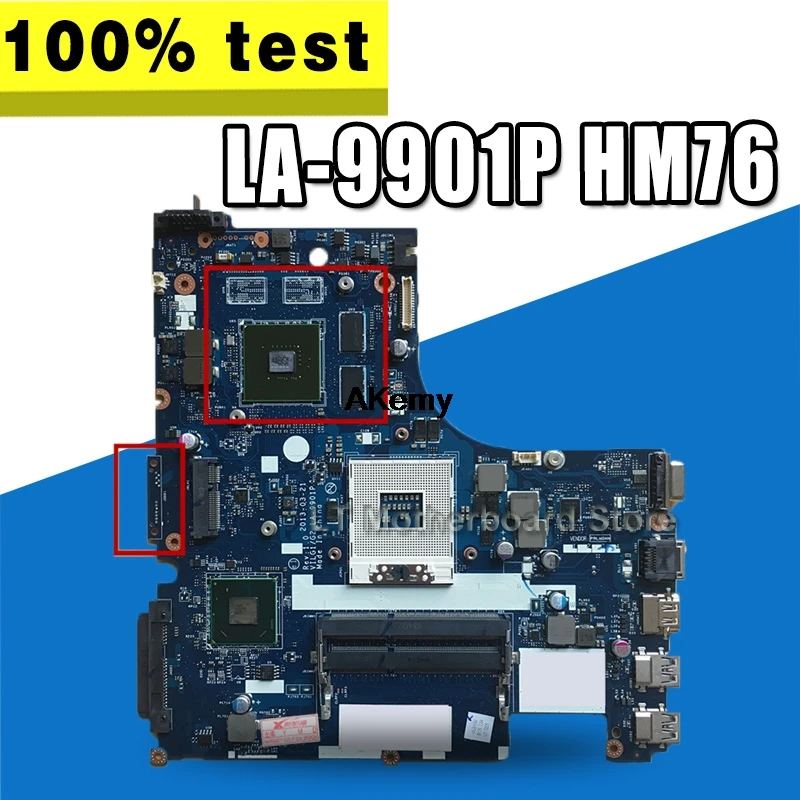 

Original laptop FOR Lenovo G500S motherboard mainboard W8S HM76 GE 1G VILG1/G2 LA-9901P 90003092