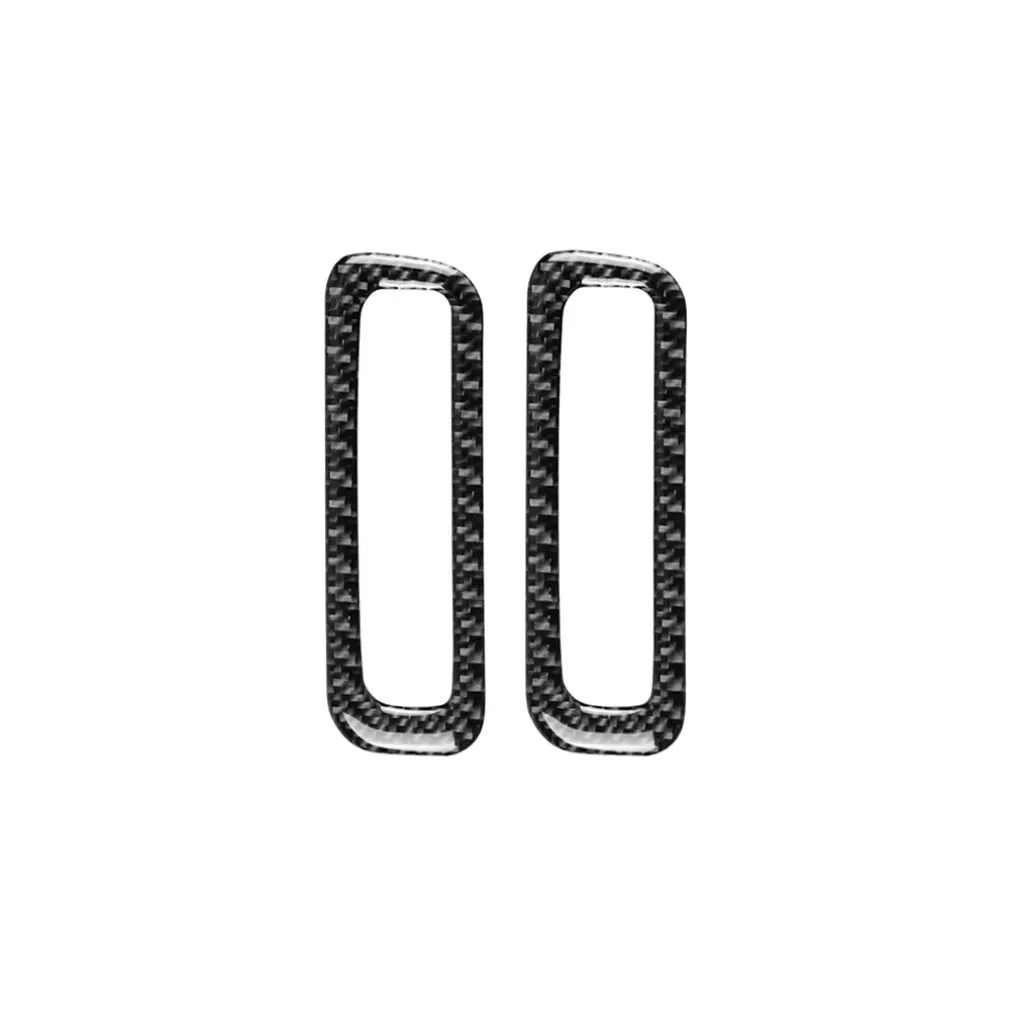 

2pcs Front Side Air Vent Cover Outlet Frame Cover Trim Sticker Carbon Fiber For Mazda CX-5 CX 5 CX5 2017-2018 Car Styling
