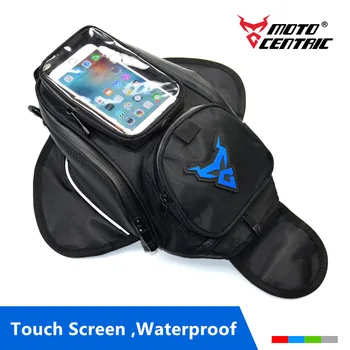 

MOTOCENTRIC 2L Screen Big Storage Motorcycle tank Bags Motorbike Oil Fuel Bag Magnetic Motocross Motorcycle Tank Bags Saddle Bag