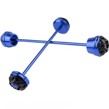 

For Yamaha Mt-07 Fz-07 Mt07 Mt 07 2014 2015 2016 Motorcycle Axle Fork Wheel Protector Sliders Falling Protection Blue