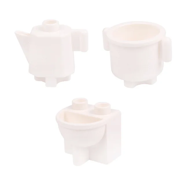 DIY Accessories Bricks Treehouse Base Plate Window House Sofa Furniture Large Particle Big Size Building Blocks Birthday Kid Toy LXF-fire-13