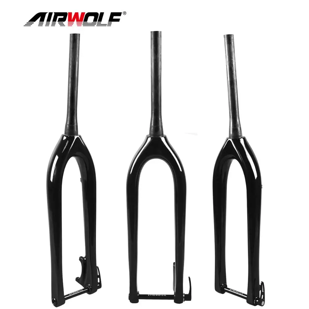 Airwolf 110*15 мм Boost углеродная MTB вилка 1-1/2 &quotконическая 160 ротор Максимальная шина 3 0
