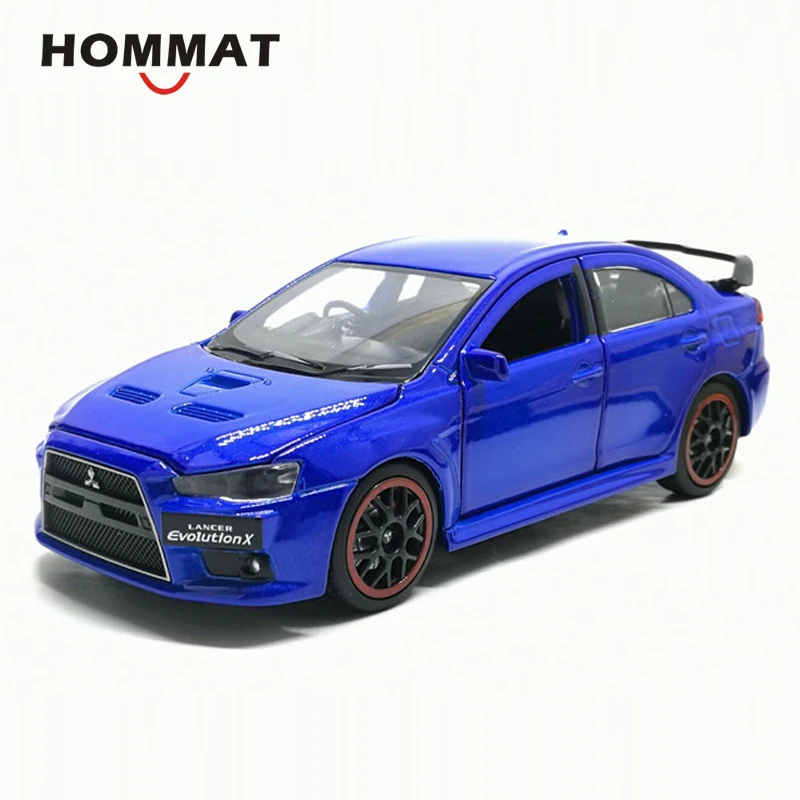 HOMMAT 1:32 весы Mitsubishi Lancer Evolution X сплав игрушечные машинки EVO X машинки модели автомобилей Моделирование игрушки для детей