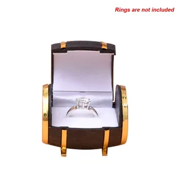 

Earrings Engagement Case Holder Velvet Fashion Portable Storage Wedding Beer Bucket Ring Box Gift Jewelry Display Proposal