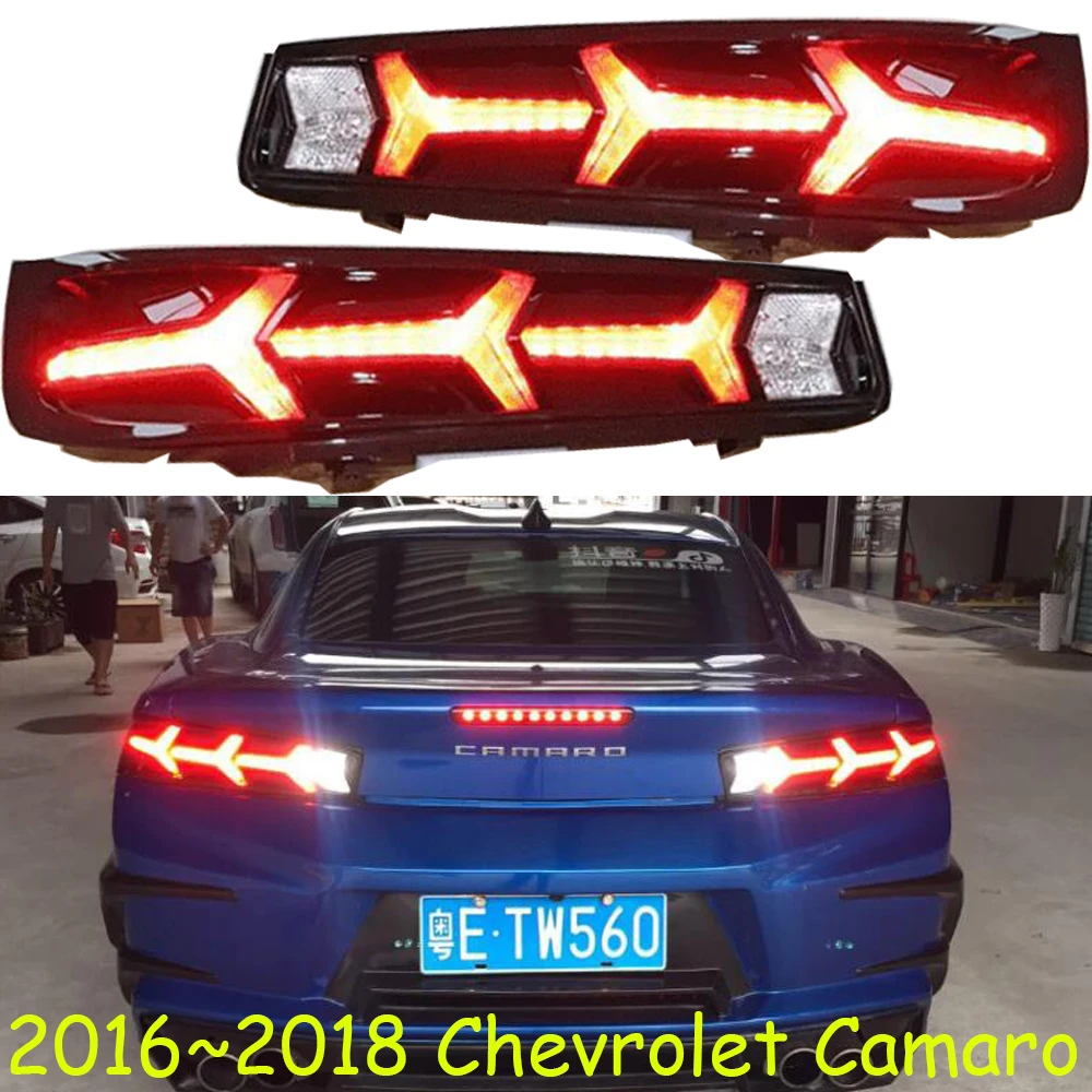 2016 ~ 2018 год задний фонарь для Chevrolet Camaro задние фары автомобильные аксессуары светодиодный DRL Taillamp Для Camaro противотуманные фары