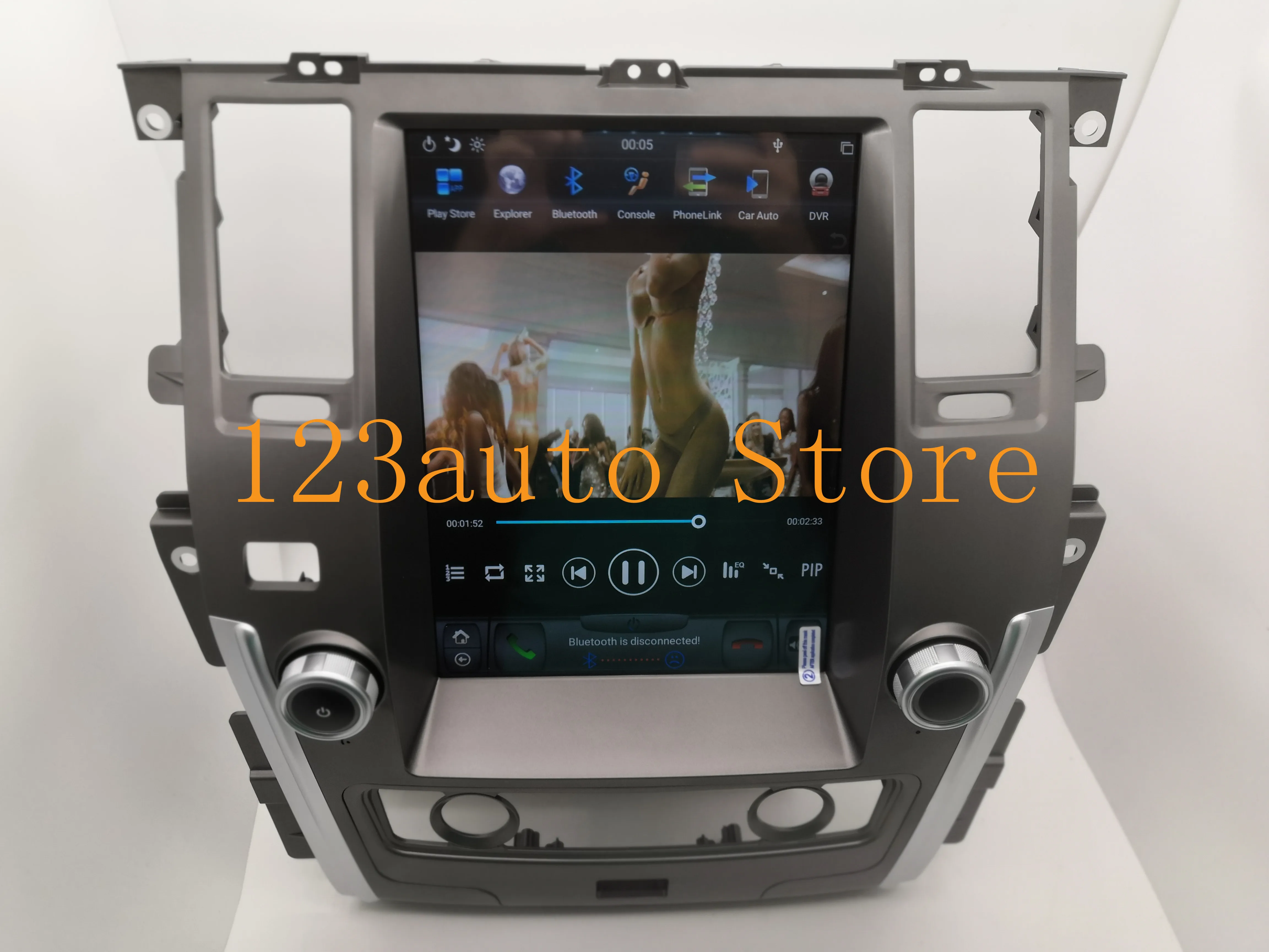 12 1 дюймов Вертикальный стиль Тесла Android 9 0 автомобильный DVD GPS плеер навигация для