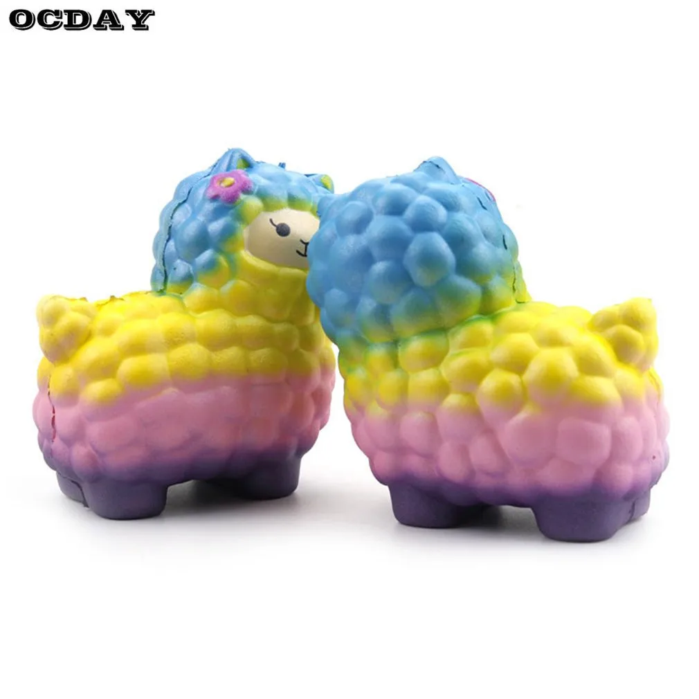 Kawaii милые Squeeze форма овец ароматизированные игрушки практичный анти-strss медленно распрямляющийся мягкий игрушки для снятия стресса игрушки подарок, способный преодолевать Броды для взрослых
