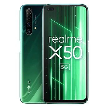 Перейти на Алиэкспресс и купить Realme X50 5G 6 ГБ/128 Гб зеленый (Jungle Green) Dual SIM RMX2144