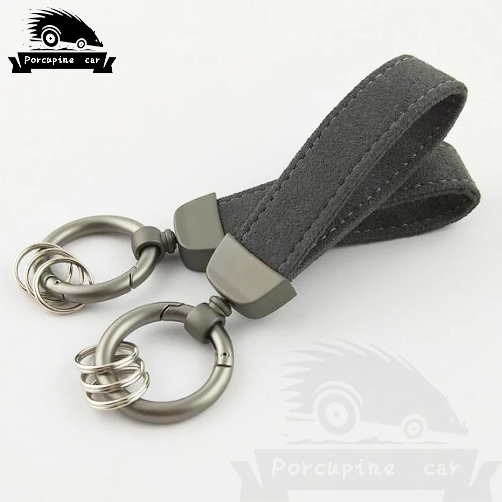 Автомобильный брелок с мехом для ключей Mercedes Benz BMW VW Toyota Mazda Audi Kia peugeot Honda hyundai