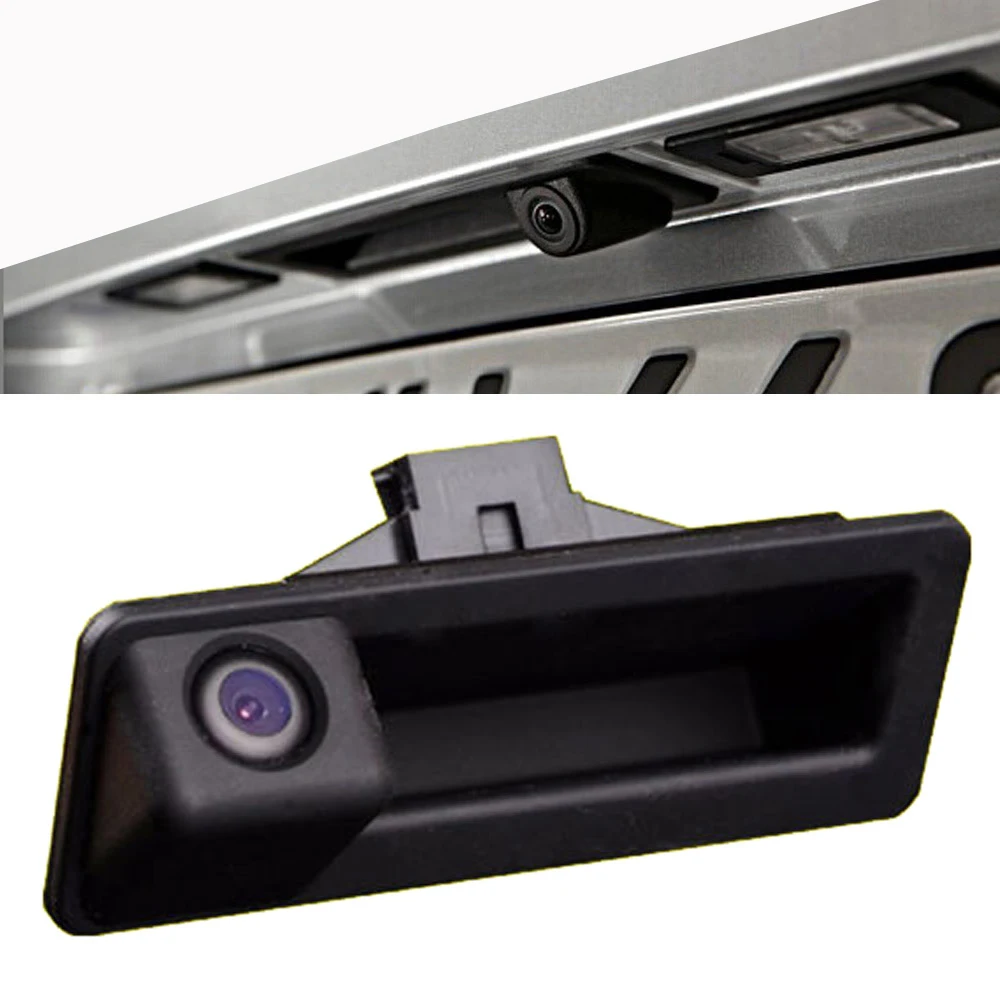 Для BMW E9x E90 e6x e60 Plug& Play CIC эмулятор активированная парковочная камера заднего вида с ручкой заднего вида CCD камера