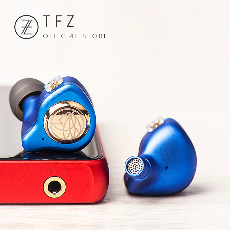 TFZ KING II Hifi Monitor Earphones,3.5mm Wired Stereo Headset HIFI Music Earphone Earbud