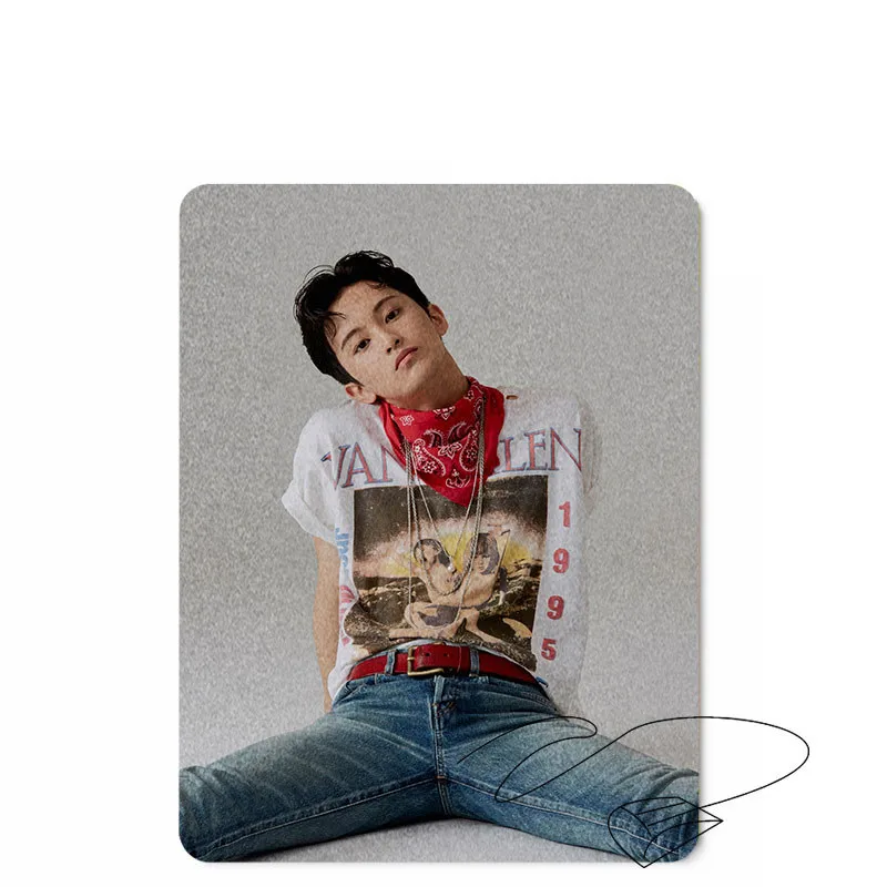KPOP SuperM игровой Настольный коврик для мыши, Мини альбом Super M KAI LUCAS TAEMIN TAEYONG BAEKHYUN TEN MARK 26*20 см