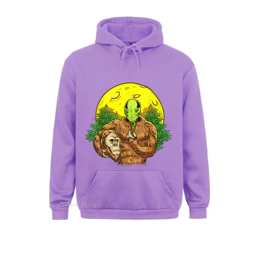 2021 New Fashion Alien Bigfoot Mystery Of Bigfoot Solved Sasquatch UFO T-Shirt__702 Sweatshirts  Man Hoodies Long Sleeve Fall Sportswears Alien Bigfoot Mystery Of Bigfoot Solved Sasquatch UFO T-Shirt__702purple