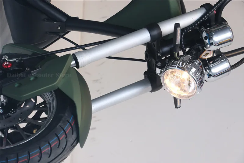 Electric Motorcycle Scooter 2 Wheels Electric Scooters 60V 2000W 20A Removable Battery Citycoco Electric Scooter (22)