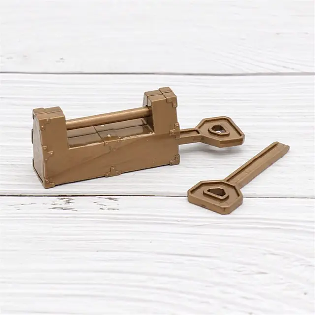 Pirate Treasure Chest Pirate Box With 2 Locks Party Favors Kids Toy Boy Gift 3