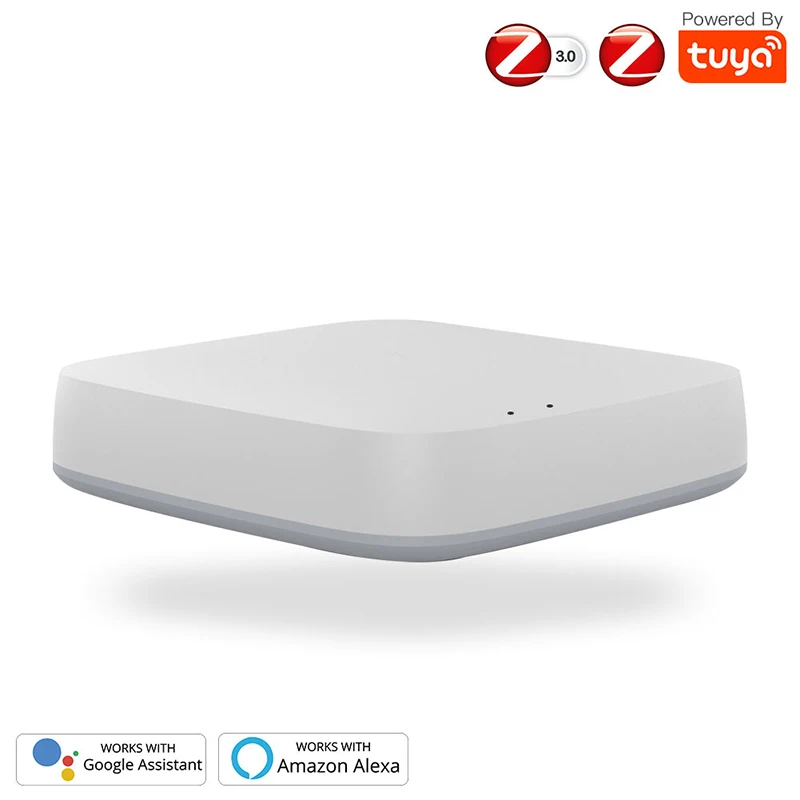 

ZigBee 3.0 Smart Gateway Hub Smart Home Bridge Tuya/Smart Life APP Wireless Remote Controller Works With Alexa Google Home