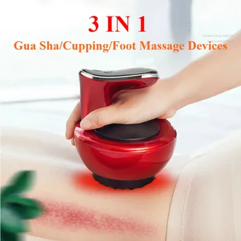 

Gua Sha Scraper Massage Beauty Instrument Lymph Dredge Large Negative Pressure Electric Chinese Bubble Gua Sha For Massage