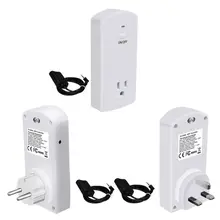 Умный WiFi штекер термостат дистанционного управления розетка контроль температуры и влажности Лер M2EF