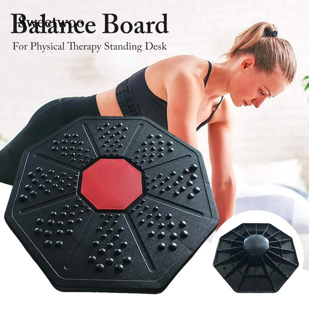 Тренажер для фитнеса Wobble Balance Board с вращением на 360 градусов массажные диски йоги