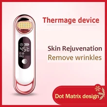 Dot Matrixx Радио Частота ручной RF инструмент для красоты лица лифтинг Омоложение Кожи термаж устройство Портативный facia массаж