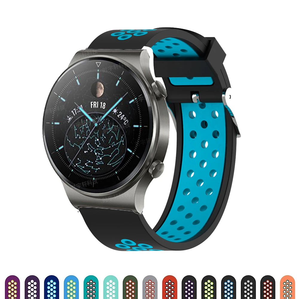 Strap Wristband For Smartwatch Huawei Watch 2 Honor GS PRO GT/GT2/GT2E  Magic 46mm Magicwatch Watchband Belt GT2 Pro Barcelet|Watchbands| -  AliExpress