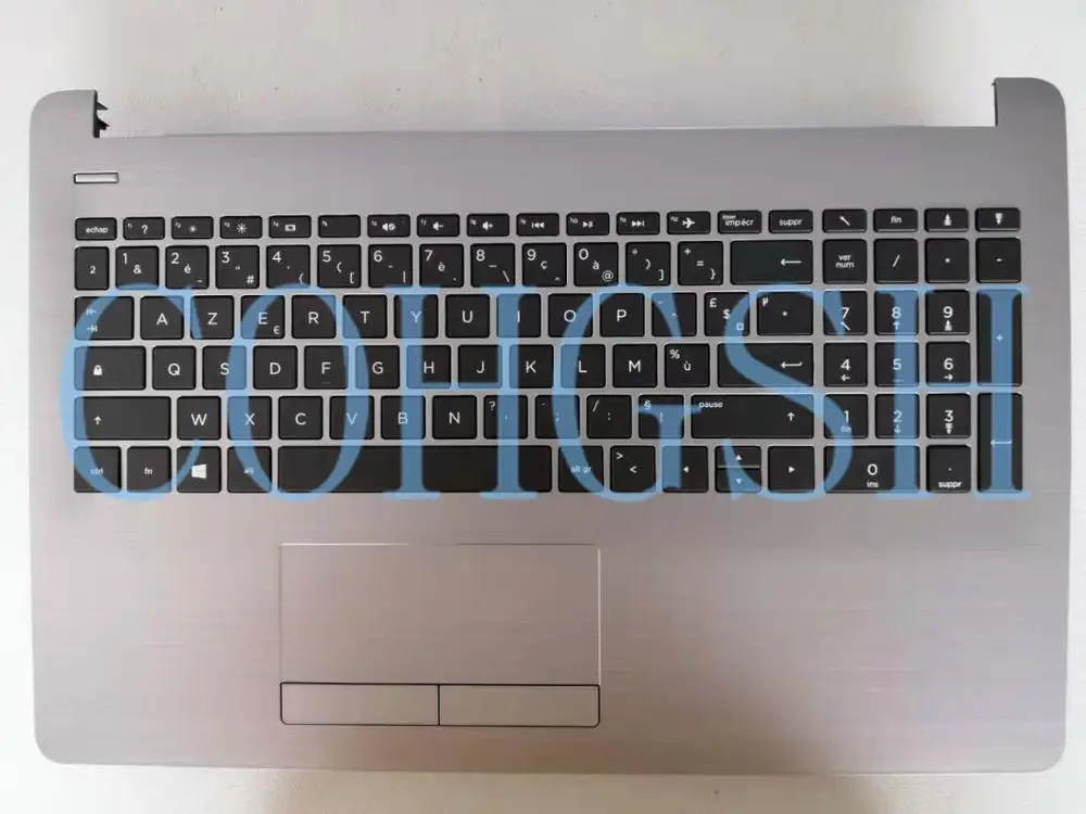 Ноутбук Упор для рук верхнюю крышку чехол Серебро для hp 15-BR 15-BW 15-BS 250 255 G6 AP204000621 FR