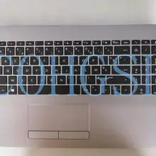 Ноутбук Упор для рук верхнюю крышку чехол Серебро для hp 15-BR 15-BW 15-BS 250 255 G6 AP204000621 FR