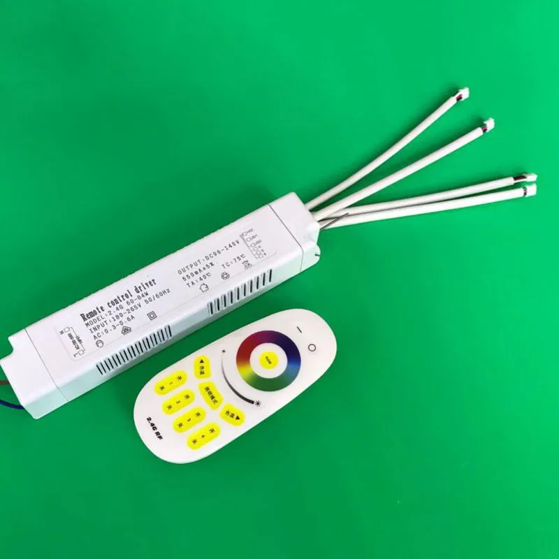 

2.4G 60-84W Grouping Touch Remote Control Dimmer Driver 220-240V for White WARM white RGB colorful Ceiling light