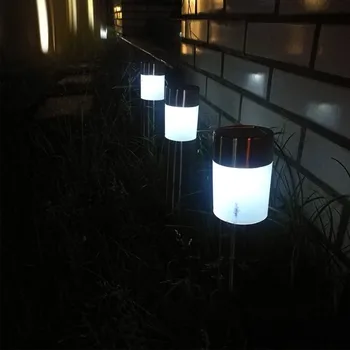

Outdoor Lawn Lamp Led Solar Lawn Lamp Waterproof Garden Path Lawn Light Solar Bollard Light Led Solar Stick Lights White Light