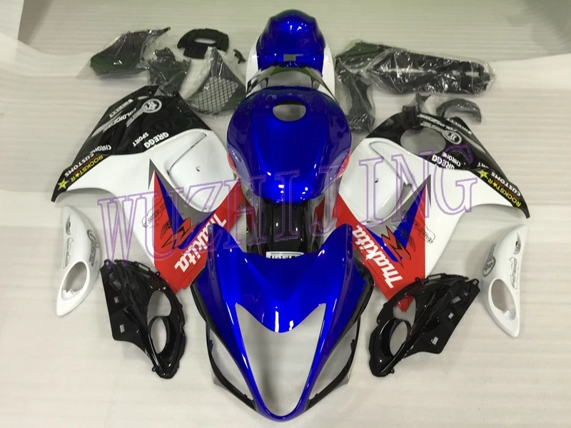 Наборы кузова GSX-R1300 08 09 Abs обтекатель GSX R1300 2013 белый синий красный мотоцикл обтекатель для Suzuki GSXR1300 2008