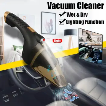 

Portable Strong Powerful Car Vacuum Cleaner Cyclonic Wet/Dry Auto Car Vacuums Cleaner With Handbag Led Light 12V 72W 3000 mbar