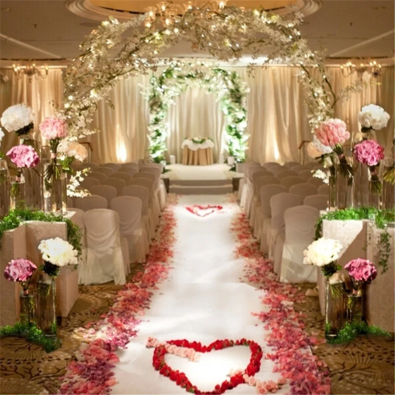 500-10000pcs Wholesale Wedding Rose Petals Decorations Flowers