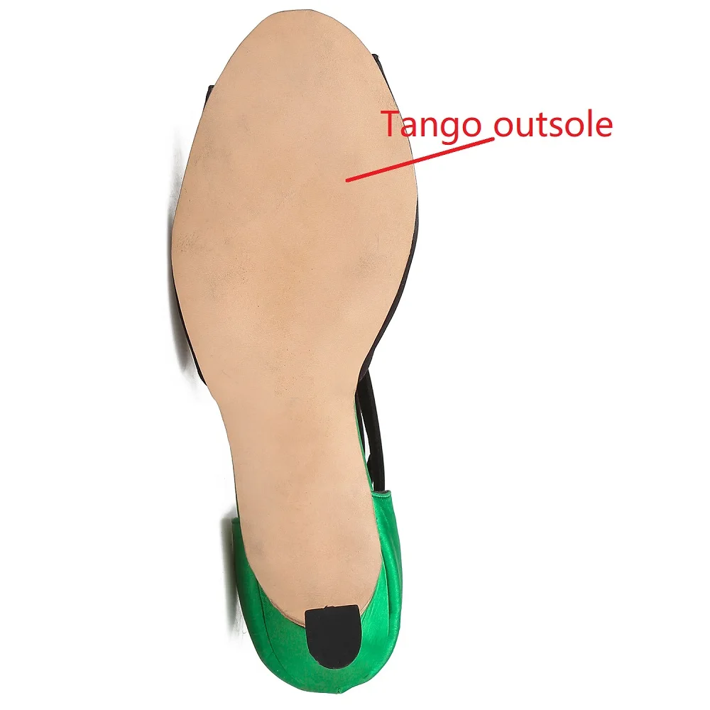 Tango Rubber Sole For Ballroom Latin Dance Shoes Turn into Street Footwear for Outside Wear 2