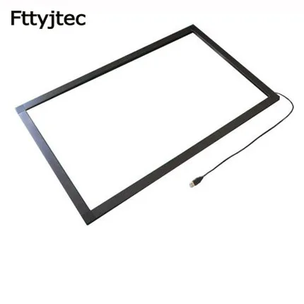 

Fttyjtec 39 дюймов инфракрасный сенсорный экран 10 точек Сенсорная панель ИК сенсорная рамка без стекла, plug and play