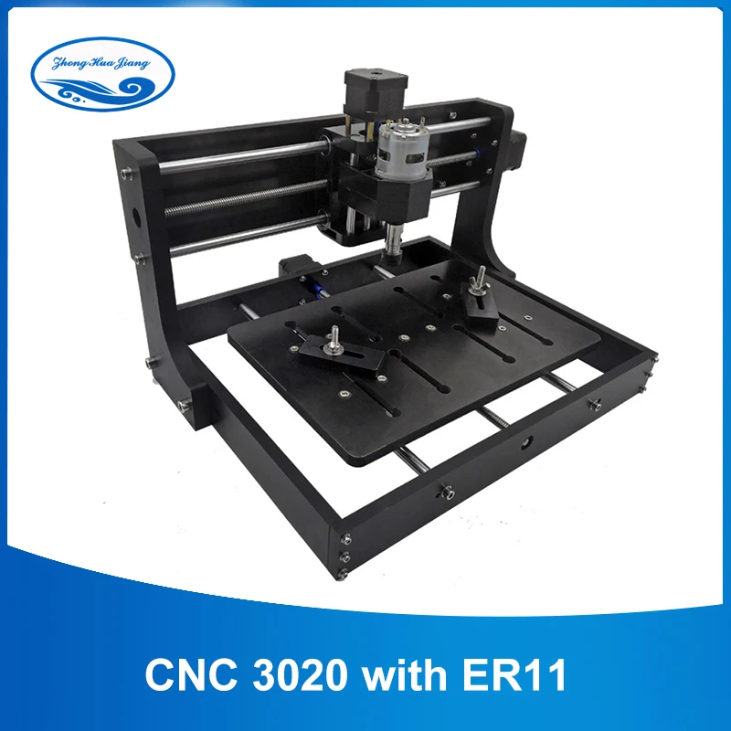 Фрезерный станок CNC 3020 с ER11 Diy mini cnc 3 осевой фрезерный для печатных плат дерева