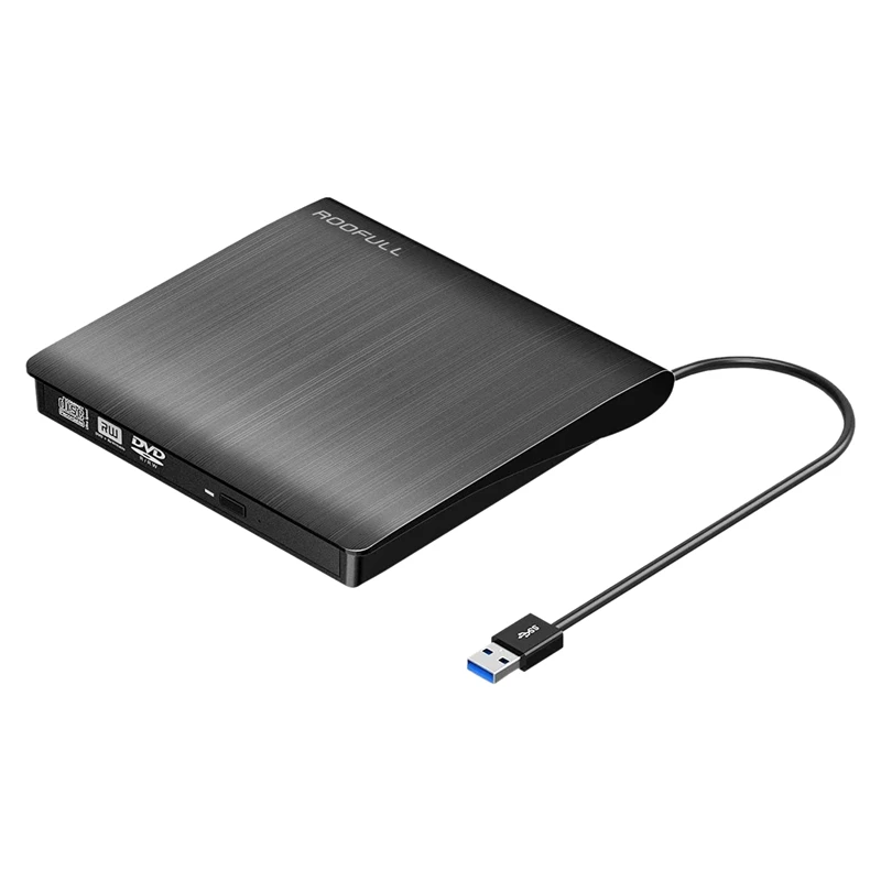 Внешний CD DVD привод USB 3 0 премиум портативный DVD/CD ROM +/-RW оптический - Цена: 1 911,30 руб.