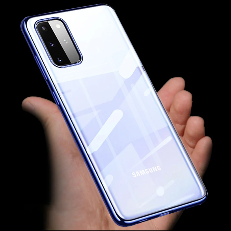 Чехол-накладка для Samsung Galaxy S20 Ultra S10 Lite Note 10 Plus A51 A71 A10 A20 A30 A40 A50 A70 силиконовый с
