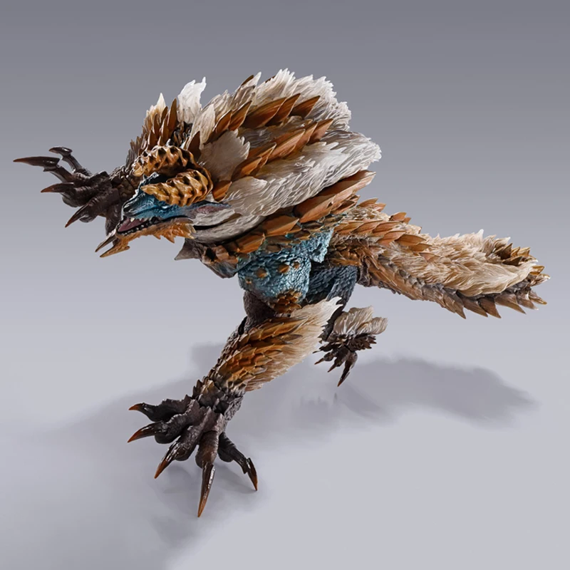 

Роскошная большая статуя Bandai Аниме Shm X Monster Hunter Mh Jinouga модель экшн-фигурка кукла собирать украшения Дети Рождественский подарок игрушка